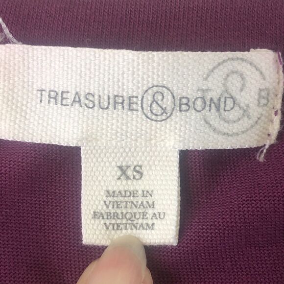 Treasure and Bond Ruched Side Dress Size XS - Picture 4 of 10